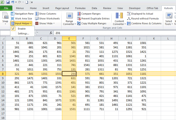 where is kutools on excel