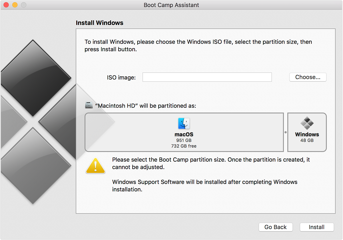 mac boot camp windows 10